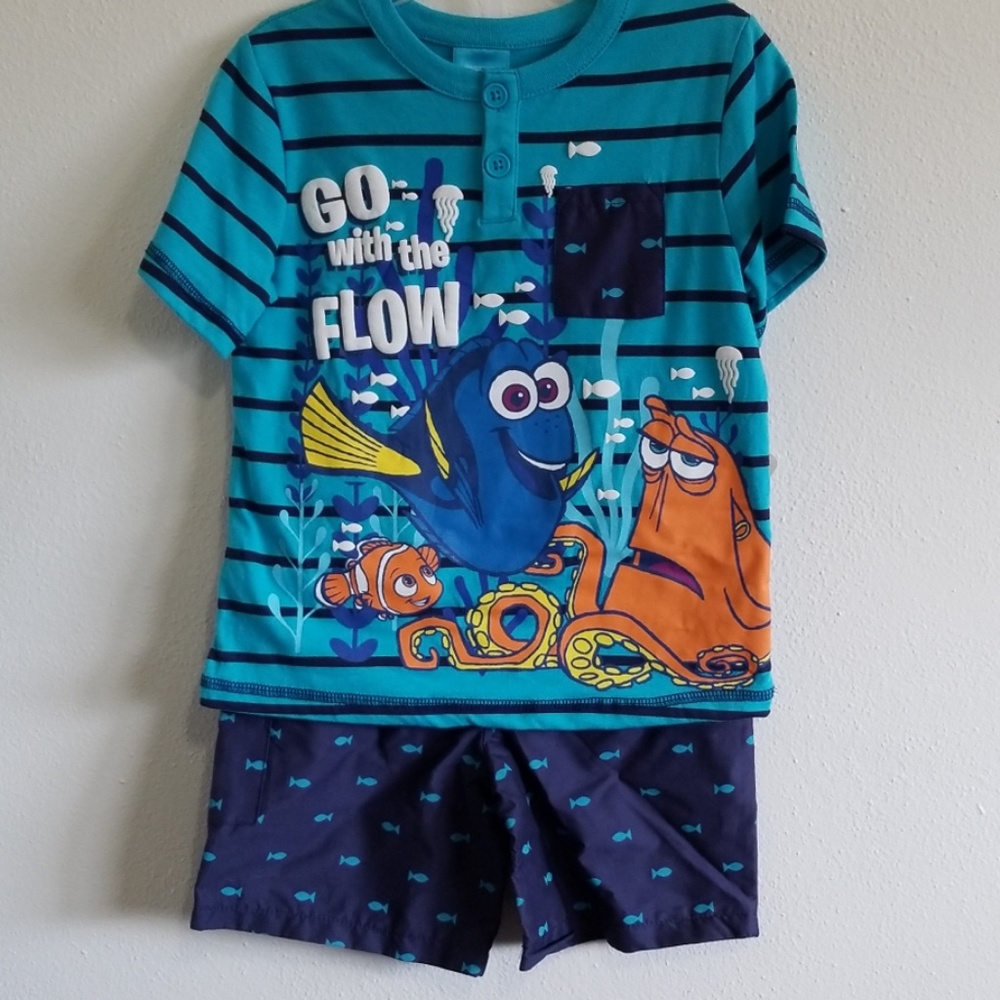 Finding Nemo tank and shorts set